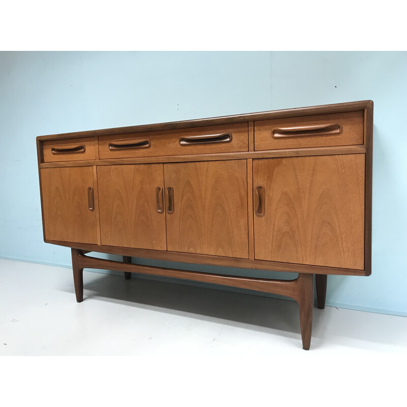 Vintage english "G-Plan" teak sideboard - 1960s