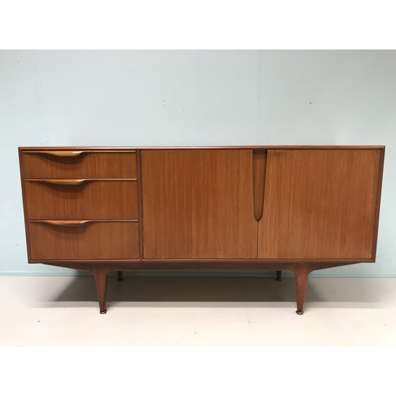 Vintage scottish brown teak Mcintosh sideboard - 1960s