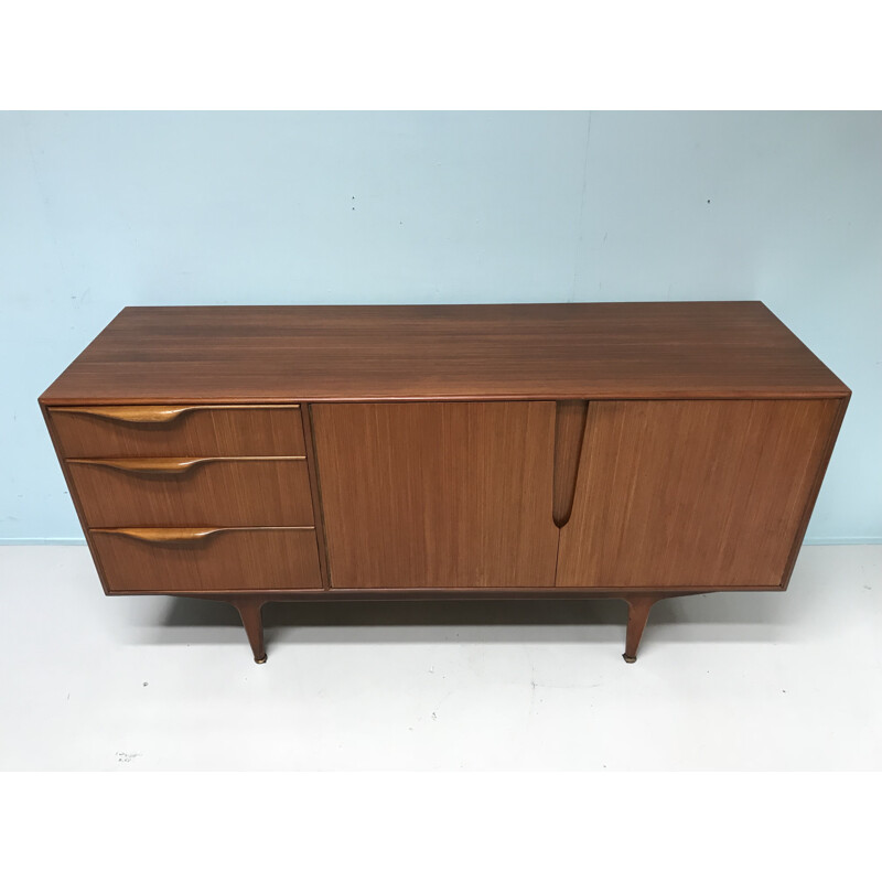 Vintage scottish brown teak Mcintosh sideboard - 1960s