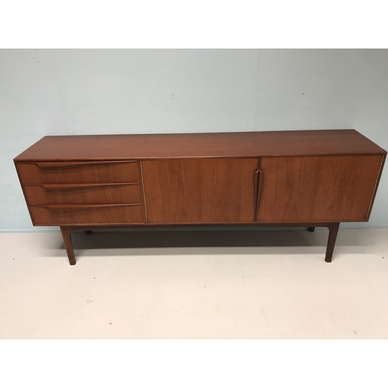 Vintage english rare teak sideboard - 1960s