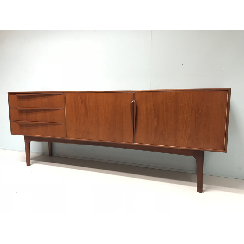 Vintage english rare teak sideboard - 1960s