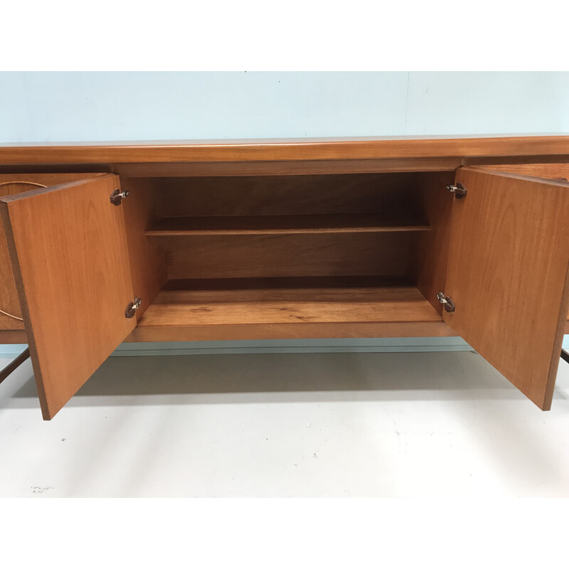 Vintage english "Circle" sideboard by Nathan - 1960s