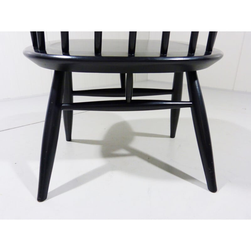 Black "Mademoiselle" chair, Ilmari TAPIOVAARA - 1970s