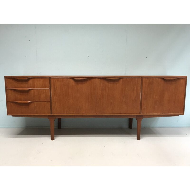 Vintage scottish honey-coloured teak Mcintosh sideboard - 1960s