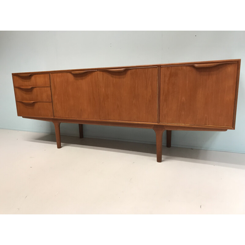 Vintage scottish honey-coloured teak Mcintosh sideboard - 1960s