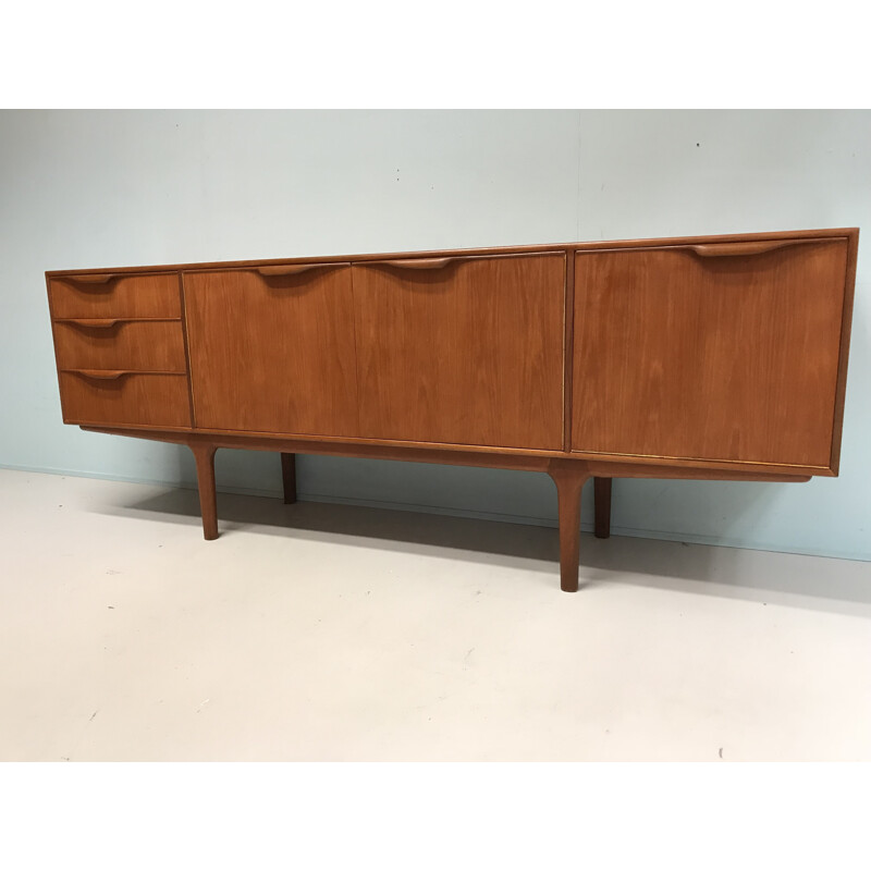 Vintage scottish honey-coloured teak Mcintosh sideboard - 1960s