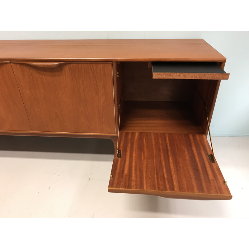 Vintage scottish honey-coloured teak Mcintosh sideboard - 1960s