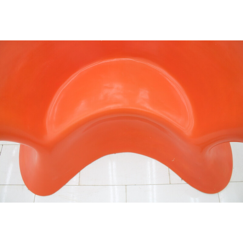 Vintage german orange object chair - 1970s 