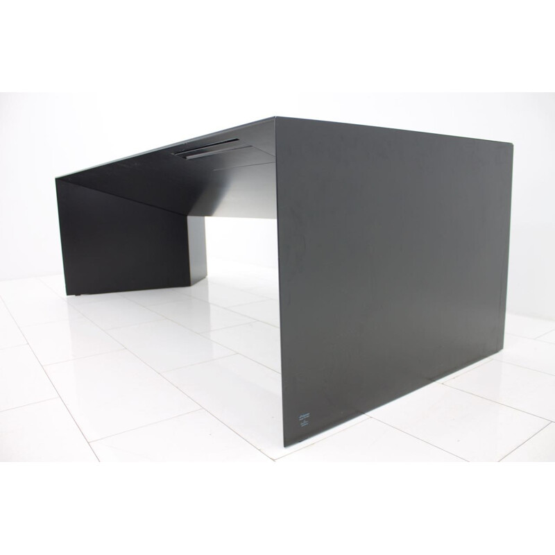 Black Desk By Cini Boeri from the PRISMA Series for Rosenthal - 1980s