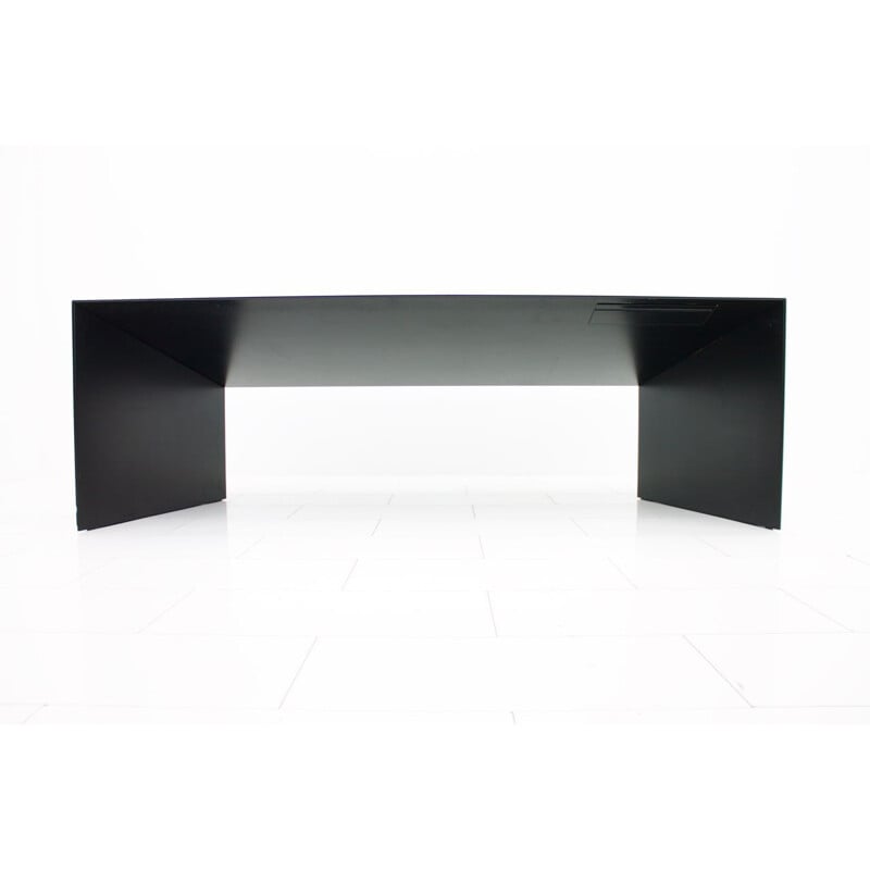 Black Desk By Cini Boeri from the PRISMA Series for Rosenthal - 1980s