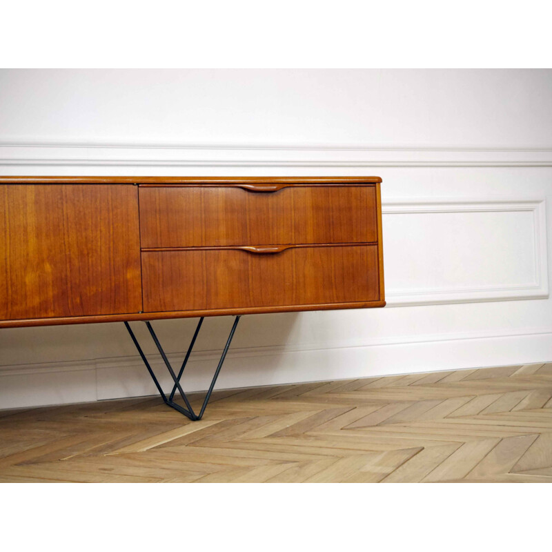 Vintage swiss minimalist design sideboard - 1960