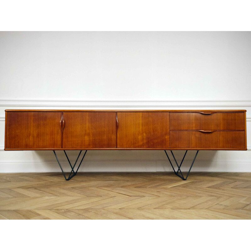 Vintage swiss minimalist design sideboard - 1960