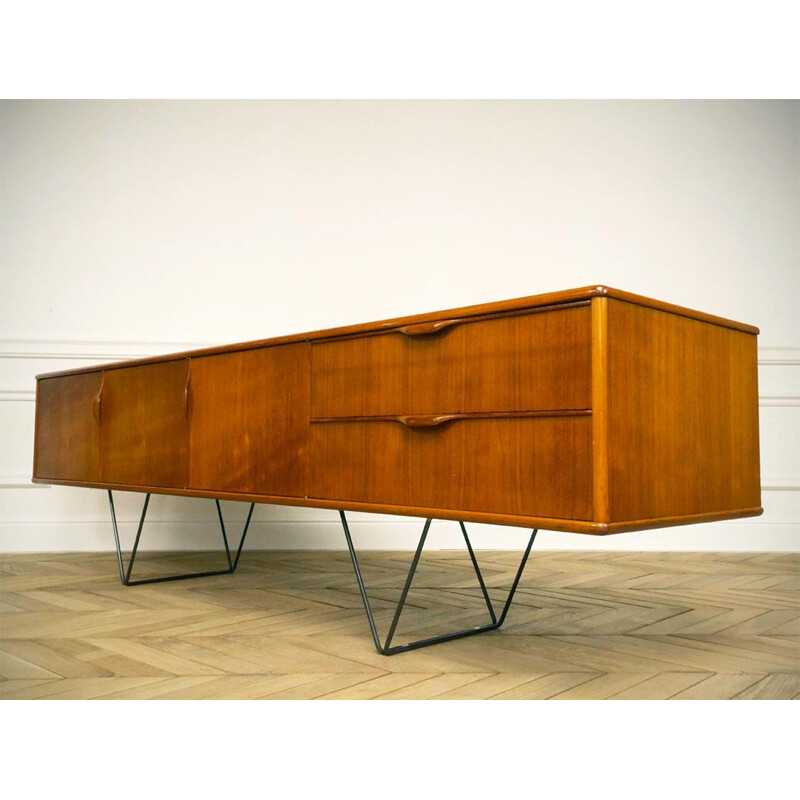 Vintage swiss minimalist design sideboard - 1960