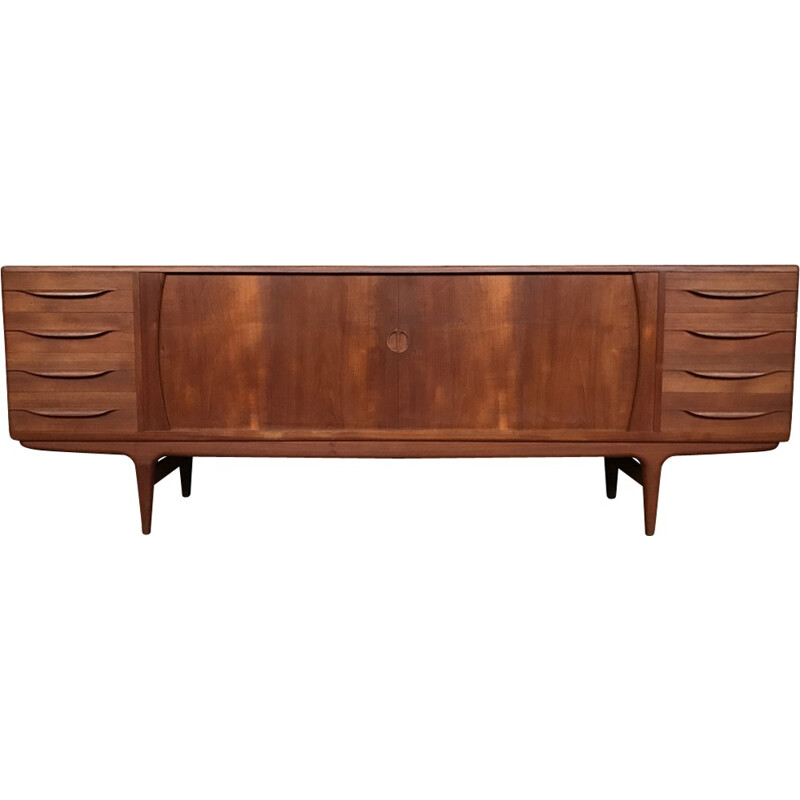 "UM15" sideboard in teak by Johannes Andersen for Samcom - 1960s