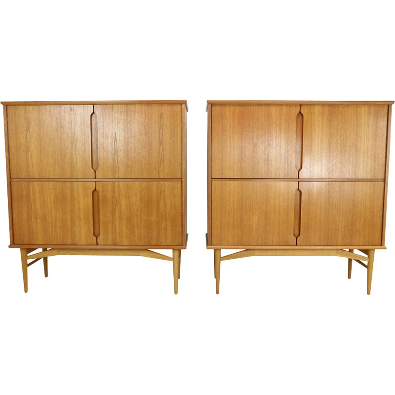 Set of 2 Highboards, Model Fredericia for Royal Board - 1960s