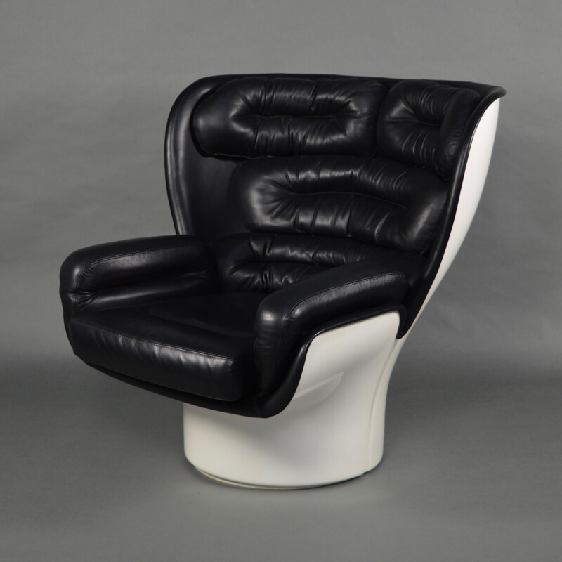 Vintage "Elda" chair by Joe Colombo for Comfort - 1960s