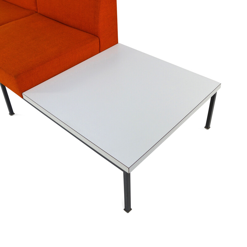 2-seater sofa with coffee table by Kho Liang Ie for Artifort - 1960s