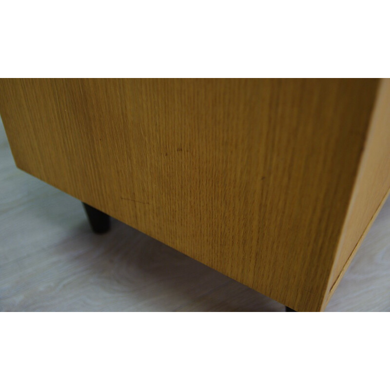 Vintage Scandinavian chest of drawers in ashwood - 1970s