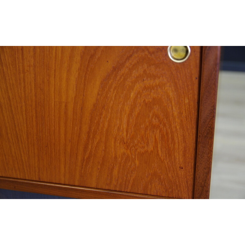 Vintage cabinet in teak with Gramophone, Tv, Radio by TO-R - 1970s