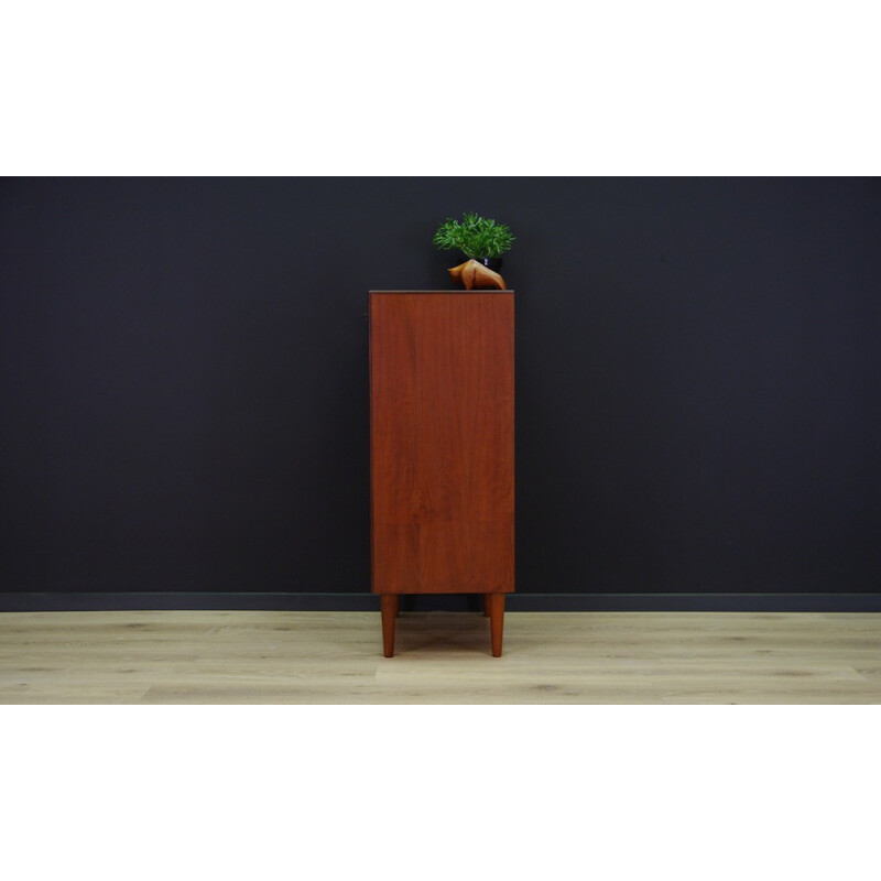 Vintage Scandinavian chest of drawers in teak - 1970s