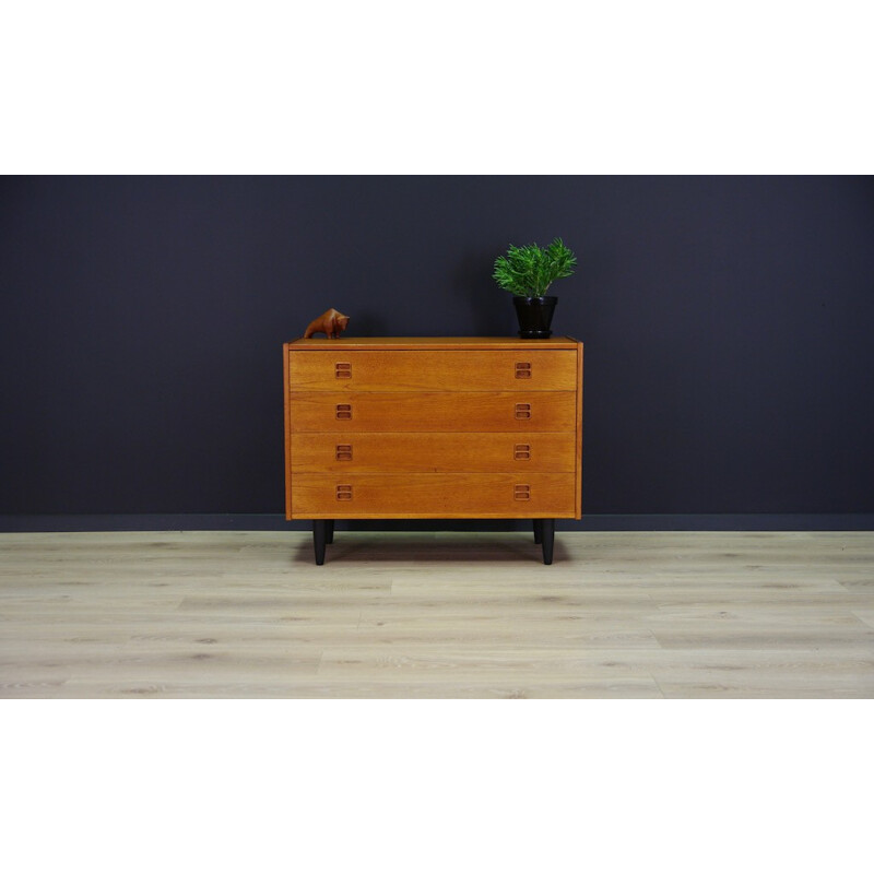 Classic Danish Design Teak Chest of Drawers - 1970s