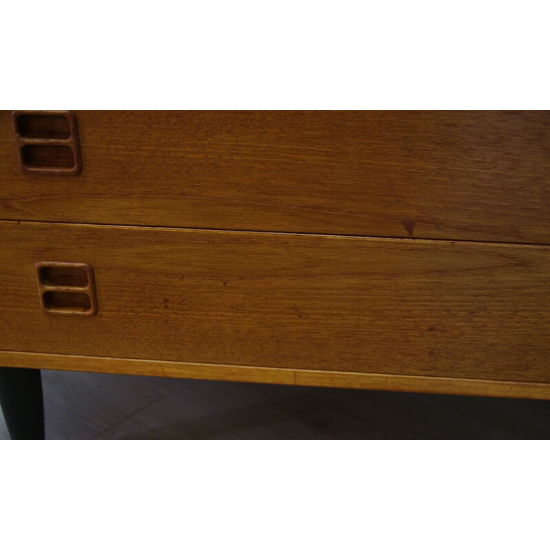 Classic Danish Design Teak Chest of Drawers - 1970s