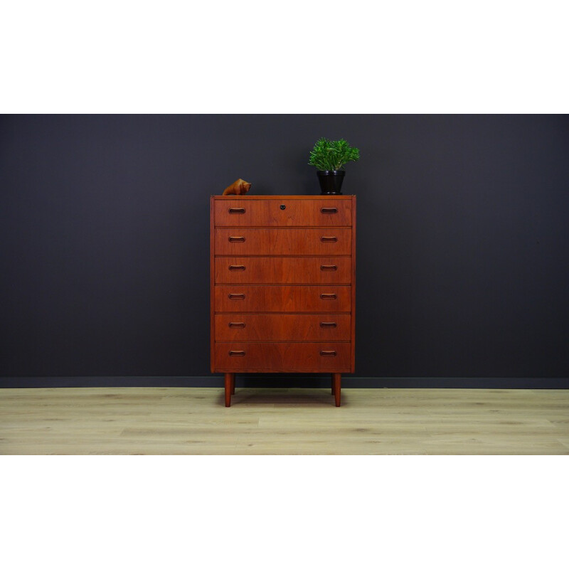 Teak Danish Chest of Drawers - 1970s