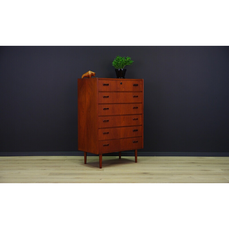 Teak Danish Chest of Drawers - 1970s