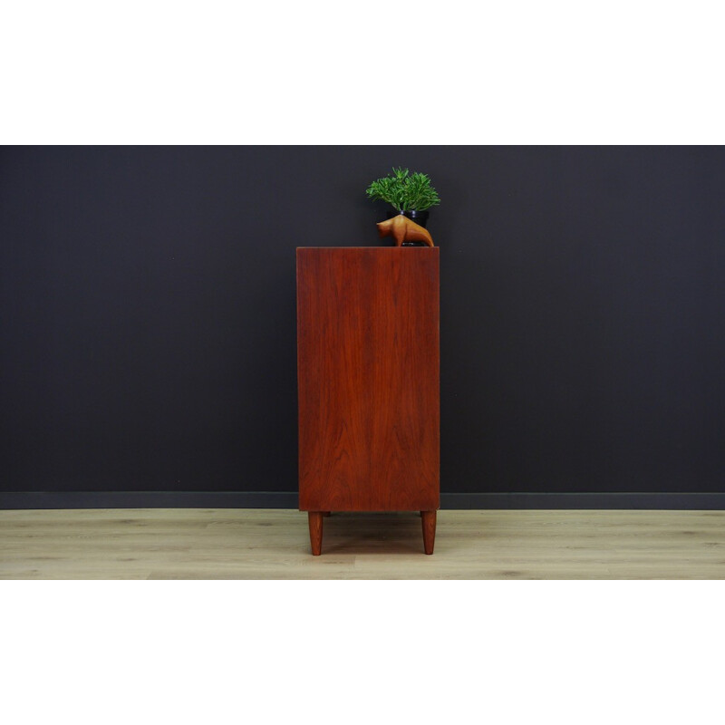 Danish Teak Chest of Drawers, SM Quality - 1970s