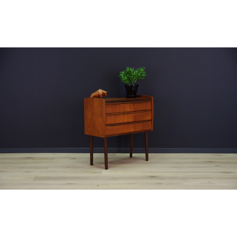 Danish Teak Vintage Chest of Drawers - 1970s