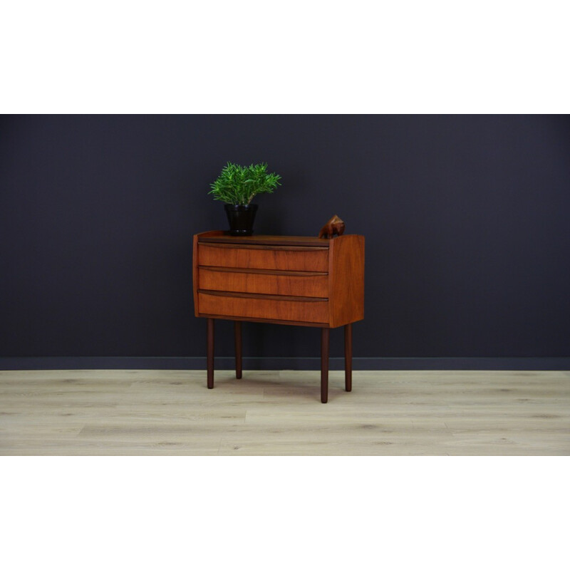 Danish Teak Vintage Chest of Drawers - 1970s