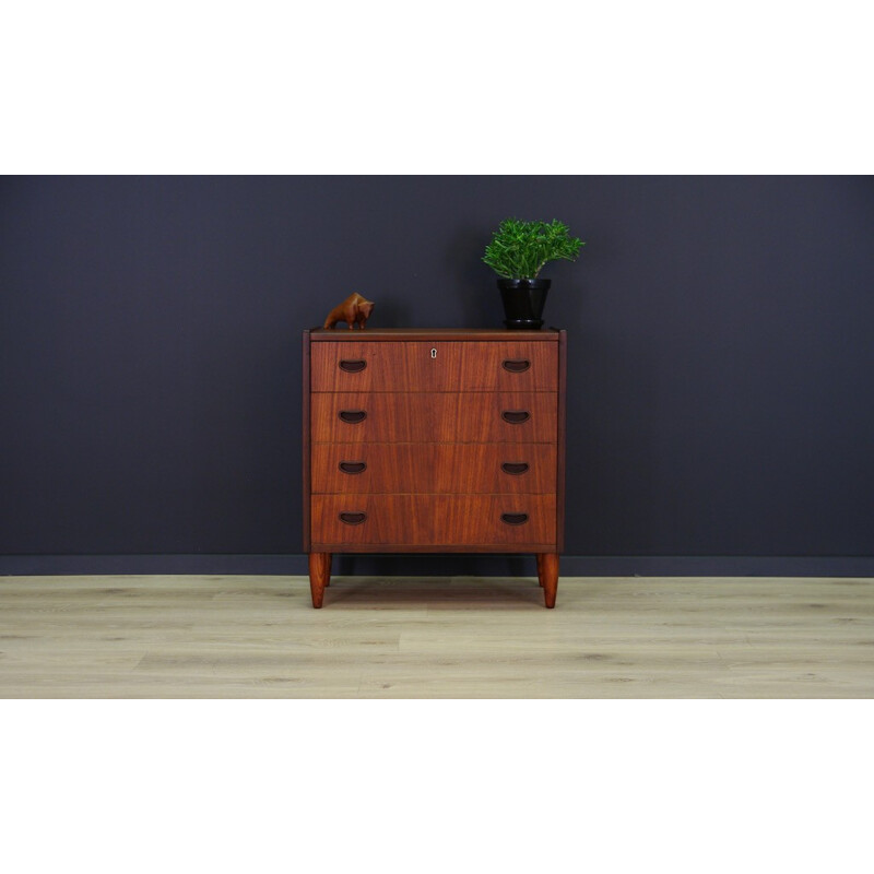 Danish Teak Chest of Drawers - 1970s