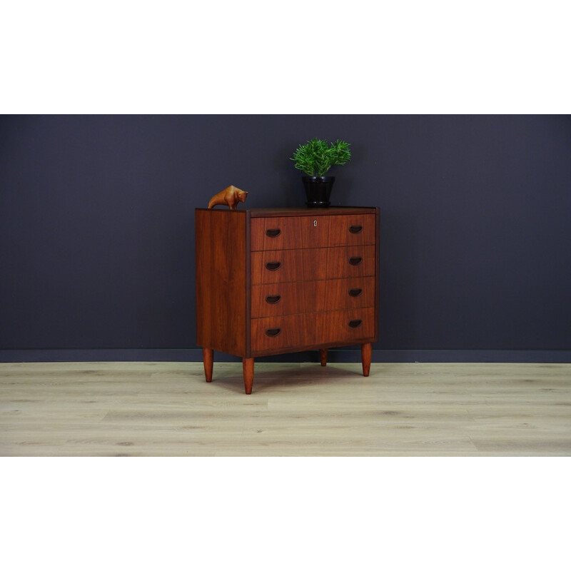 Danish Teak Chest of Drawers - 1970s