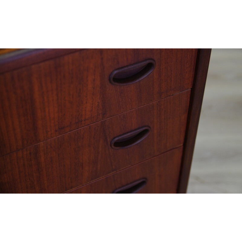 Danish Teak Chest of Drawers - 1970s