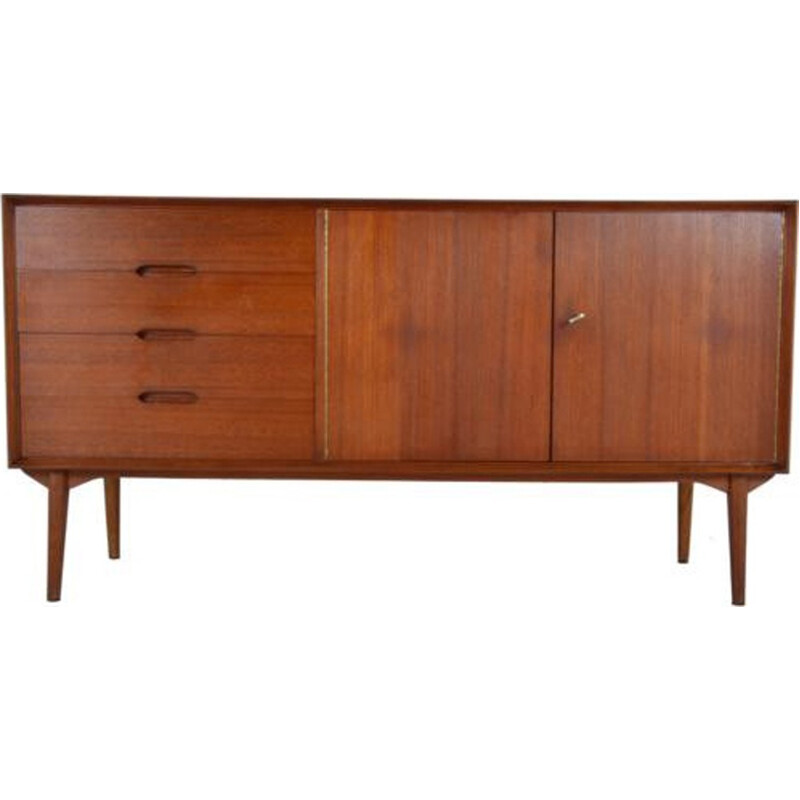 Vintage scandinavian teak sideboard - 1960s