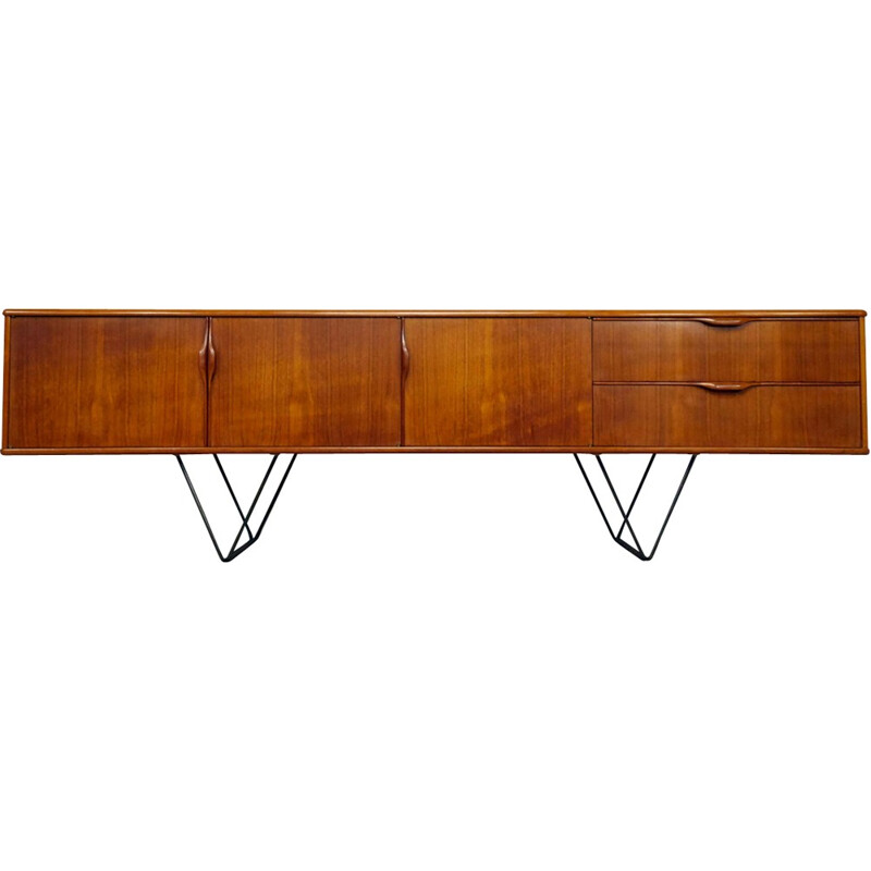 Vintage swiss minimalist design sideboard - 1960