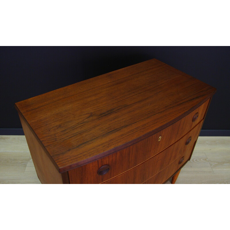 Danish Teak Vintage Chest of Drawers Classic - 1970s