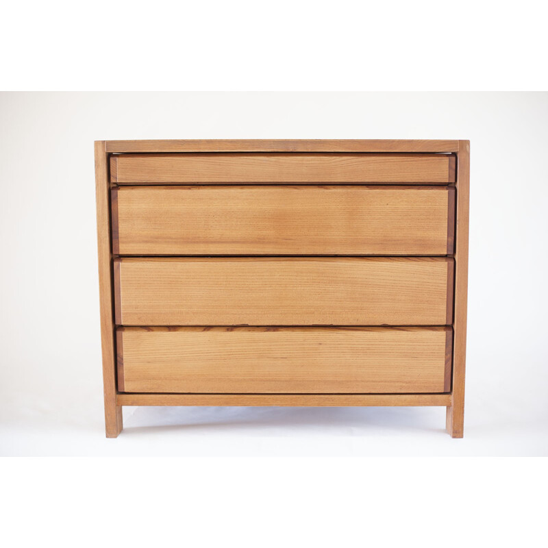 Four R03A chest of drawers by Pierre Chapo - 1960s