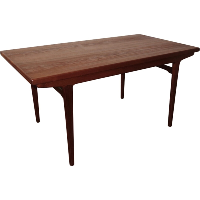 Vintage Scandinavian dining table in teak - 1960s