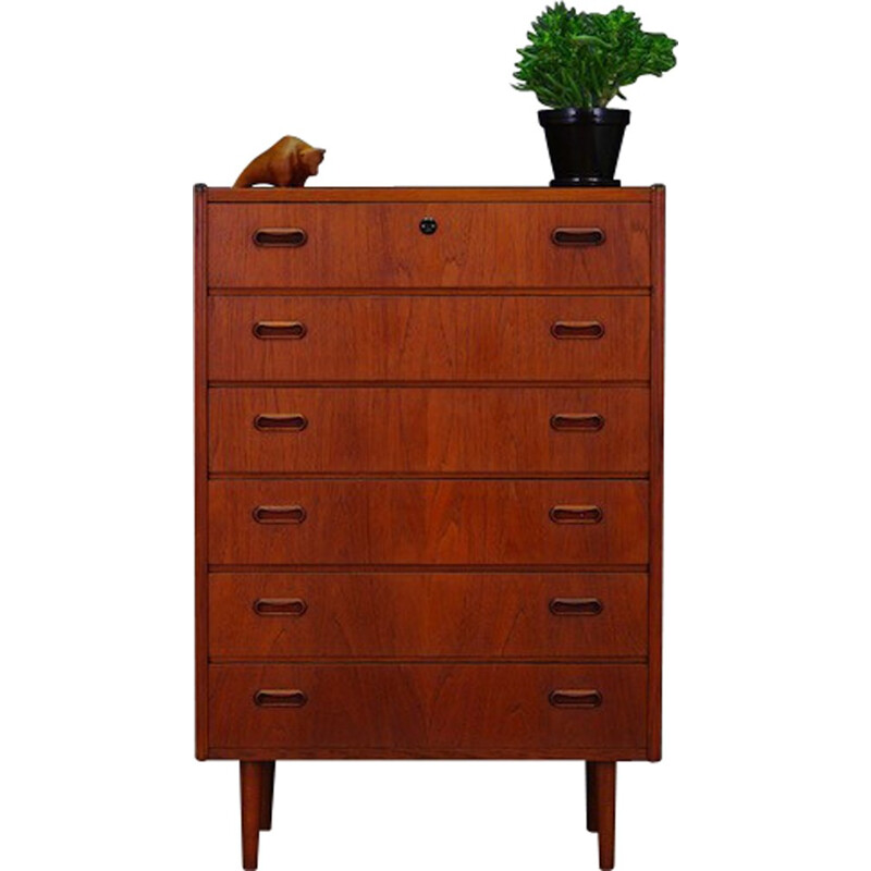 Teak Danish Chest of Drawers - 1970s