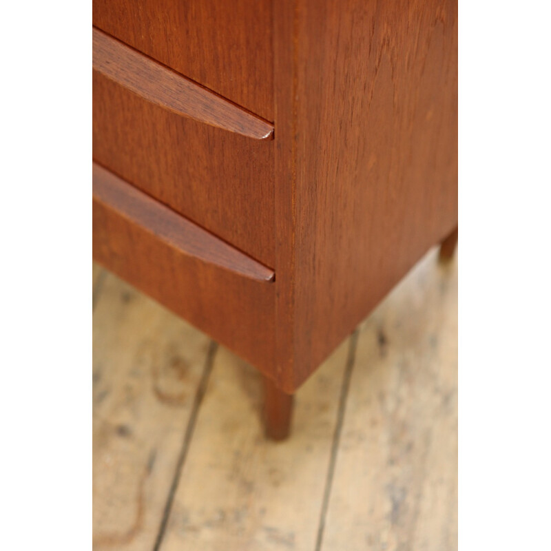 Small Danish Vintage Chest of Drawers in Teak - 1960s