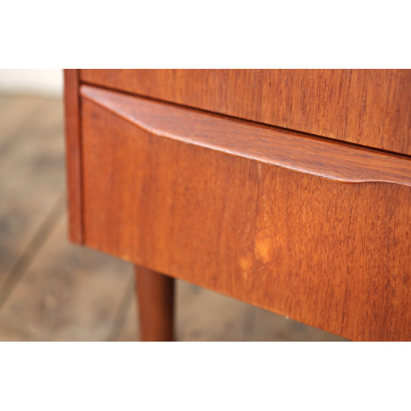 Small Danish Vintage Chest of Drawers in Teak - 1960s