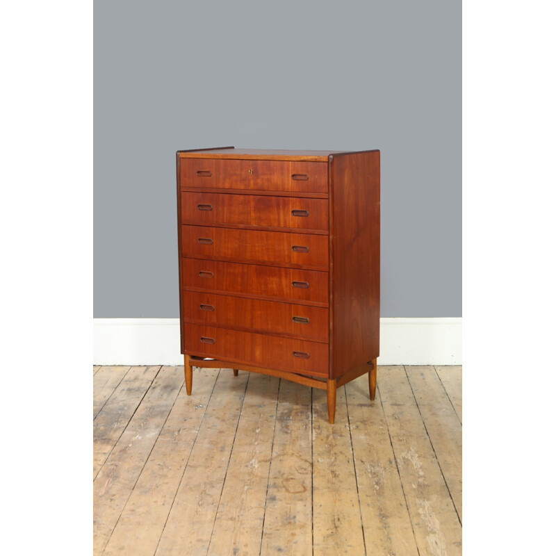 Vintage Danish Chest of Drawers - 1960s
