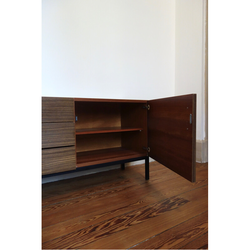 Vintage cabinet in wood covered with laminate  - 1950s