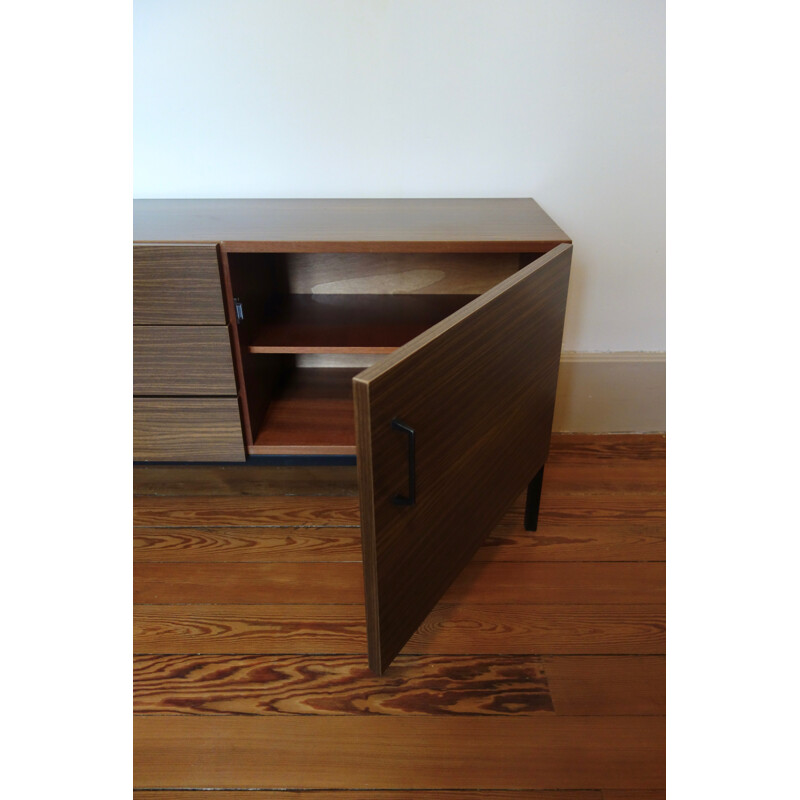 Vintage cabinet in wood covered with laminate  - 1950s