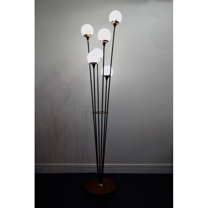 Italian floor lamp by Bruno Gatta for Stilnovo - 1950s