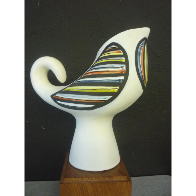 Bird vase, Roger CAPRON - 1950s 