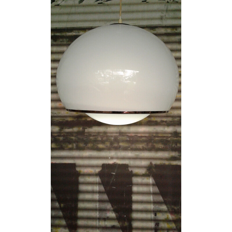 Vintage hanging lamp by Harvey Guzzini - 1970s