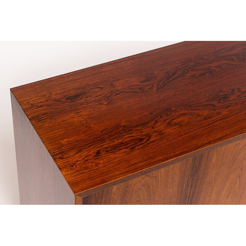 Vintage rosewood sideboard by Carlo Jensen for Hundevad - 1960s