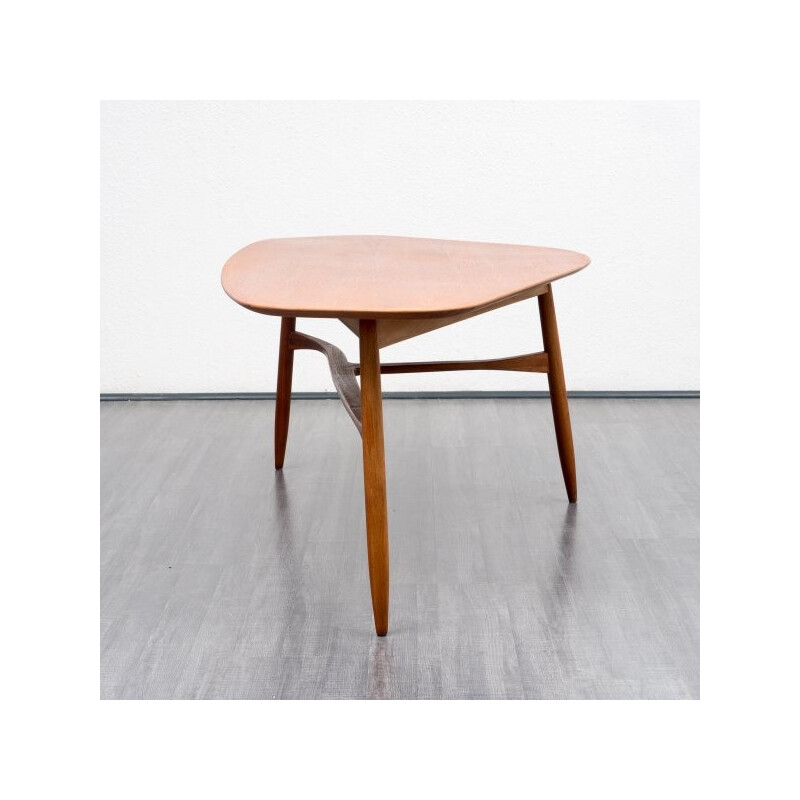 Three-legged coffee table in teak by Svante Skogh - 1950s